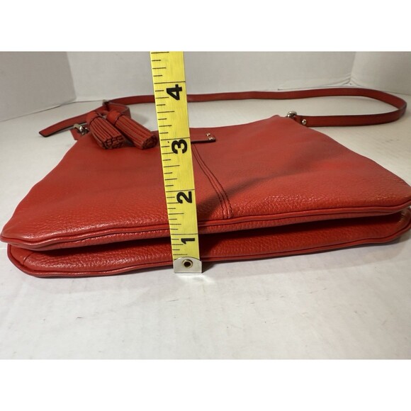 Kate Spade Red Pebble Leather Crossbody Bag RARE In Perfect Condition! - Picture 11 of 16